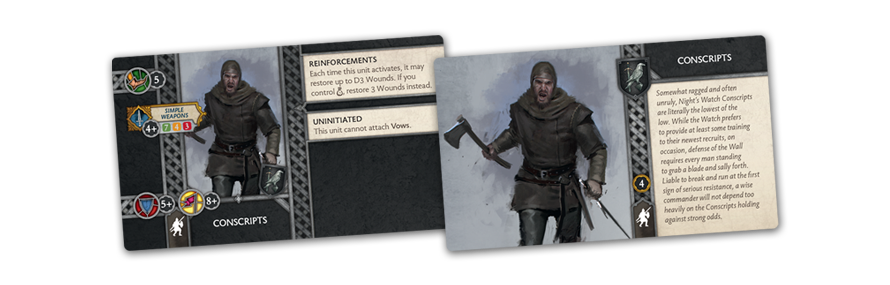 A Song of Ice and Fire : Tabletop Miniatures Game - Conscripts